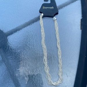 NWT Danecraft Silver tone Necklace